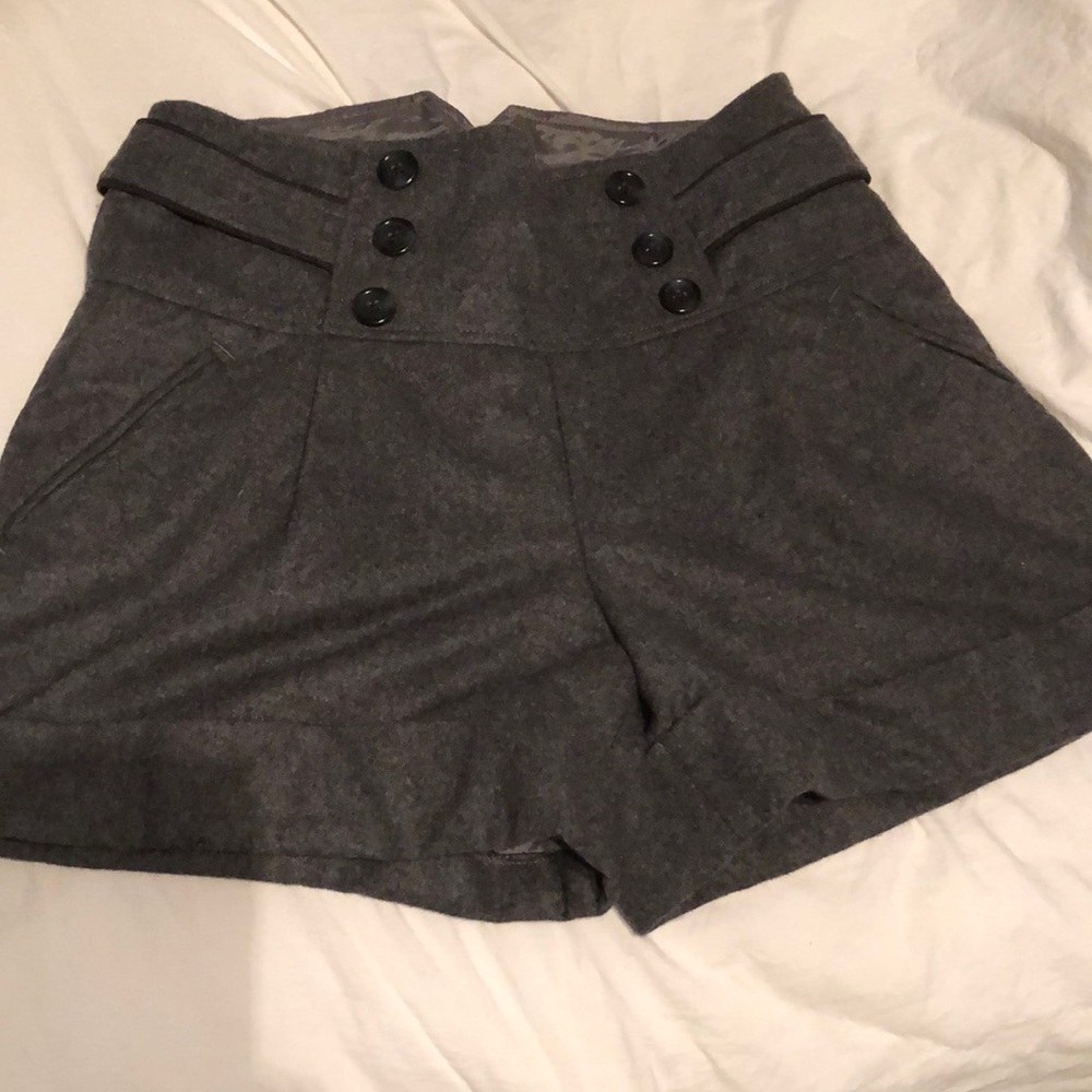 Wool shorts